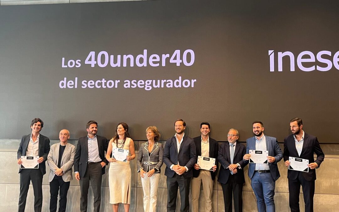 ¡Orgullo Admiral! Nuestro compañero Ignacio Chumillas, reconocido en el listado ’40under40′ del sector asegurador